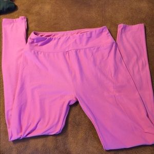 Hot pink LulaRoe leggings